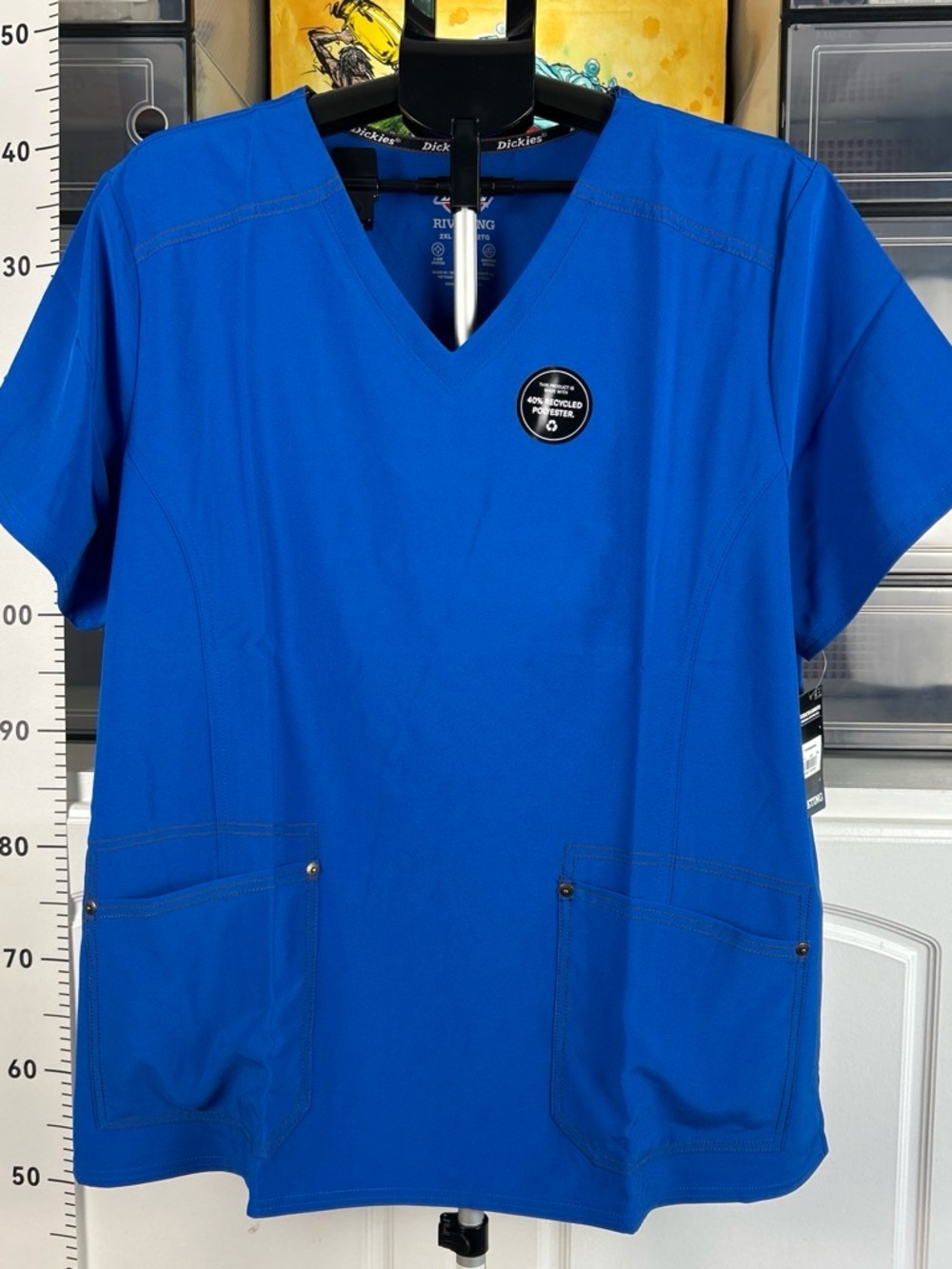 Women's Dickies Scrub tops sz. 2XL